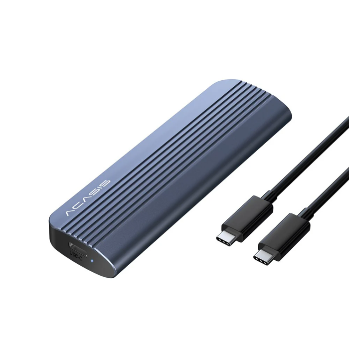 Acasis EC6602 - M.2 NVMe/SATA (M key/B+M key) 2230/2280 Destekli, 10Gbps, Max. 8TB Disk Kapasitesi, Vidasız Kolay Kurulum, Type-C Disk Kutusu (EC6602)