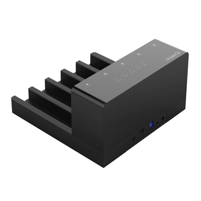 Orico 6558US3-C  5x 2.5"/3.5" SATA HDD Yuva, Max.5x18TB Desteği,Tak&Çalıştır,Kolay Kurulum Disk İstasyonu