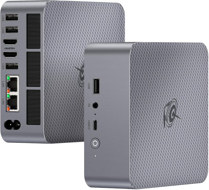 Beelink EQR6 - AMD Ryzen 9 6900HX+Radeon 680M, 24GB DDR5 4800Mhz RAM, 500GB SSD,2xHDMI, 2x2.5G Ethernet,Win 11 Pro Mini PC