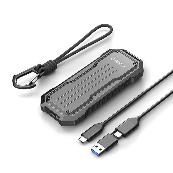 Orico OXS2C3-G2 M.2 NVMe/SATA NGFF - M Key&B+M Key 10Gbps Type-C Outdoor Çinko Alaşım SSD Disk Kutusu