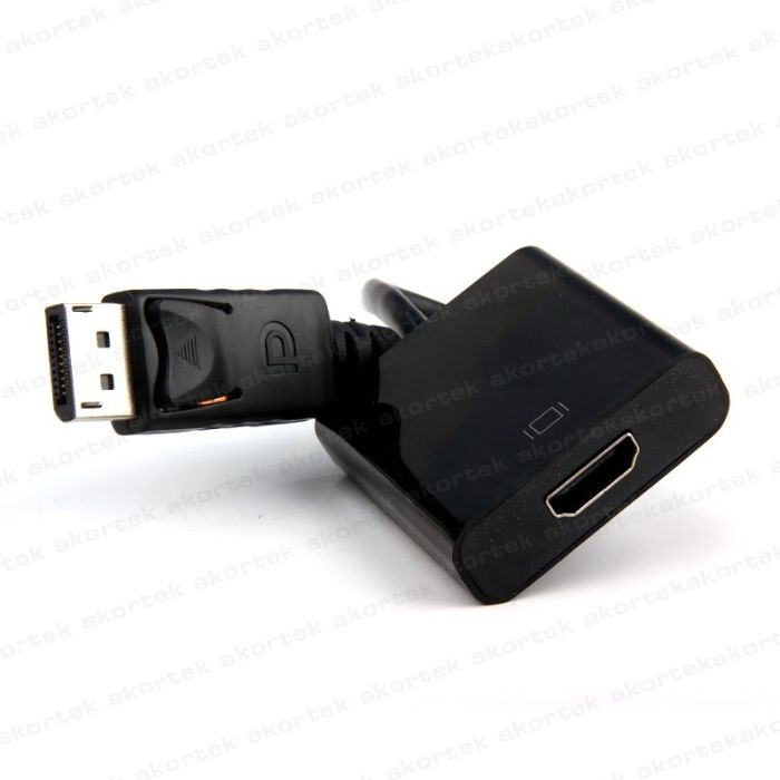Dark Display Port to HDMI 4K Ultra HD, Altın Uçlu, Tak Çalıştır, Aktif Dönüştürücü (DK-HD-ADPXHDMIAC)