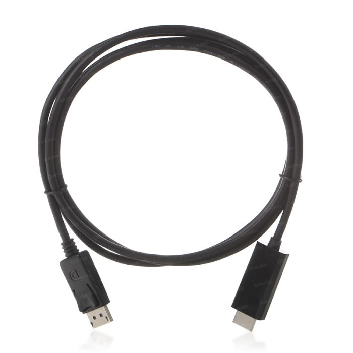 Dark 1.8 Metre 4K Destekli DisplayPort - HDMI Kablo (Altın Uçlu 2160P) (DK-CB-DPXHDMIL184K)