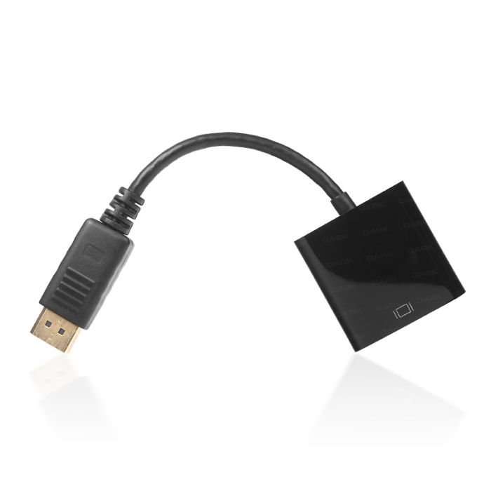 Dark Display Port to HDMI 4K Ultra HD, Altın Uçlu, Dönüştürücü (DK-HD-ADPXHDMI)
