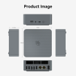 Beelink EQR6 - AMD Ryzen 5 6600U, 32GB LPDDR5 4800Mhz RAM, 500GB SSD, 2xHDMI, 2xEthernet, Win 11 Pro Mini PC