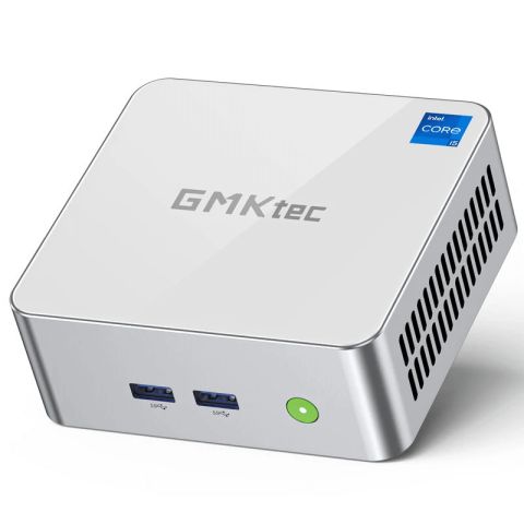 GMKtec M3 Intel i5 12450H İşlemci, 16GB DDR4 3200Mhz RAM, 512GB M.2 NVMe SSD, 2xHDMI, 4xUSB, 2.5G Win 11 PRO Mini PC