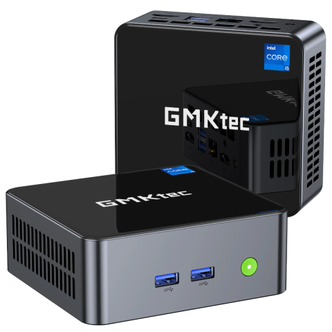 GMKtec M3 ULTRA Intel i7 12700H İşlemci, 32GB DDR4 3200Mhz RAM, 1TB M.2 SSD, 2xHDMI, 4xUSB, Type-C, WiFi+BT, Win 11 PRO Mini PC