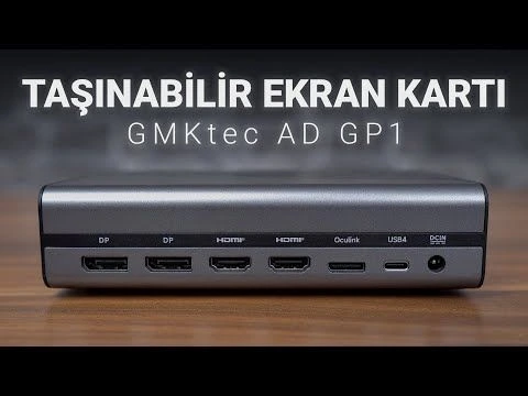 その他 GMKtec AD-GP1 eGPU AMD RX 7600M XT Karta graficzna GMKtec AD-GP1 RX 7600M XT 8GB GDDR6 2300MHz