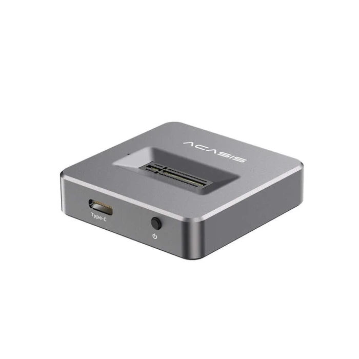 Acasis M04B 10Gbps M.2 NVMe/SATA (M key/B+M key) 2230/2280 Destekli, 8TB Max. Disk Kapasitesi, USB 3.2 Type-C Docking Station (M04B)