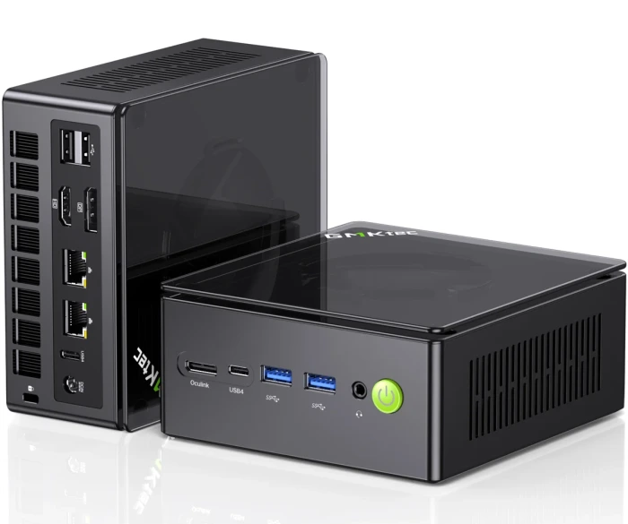 GMKTec K8 PLUS AMD 8845HS İşlemci, 32GB DDR5 5600Mhz RAM, 1TB SSD, Oculink ve Thunderbolt 4, 2x2.5G Win 11 PRO Mini PC