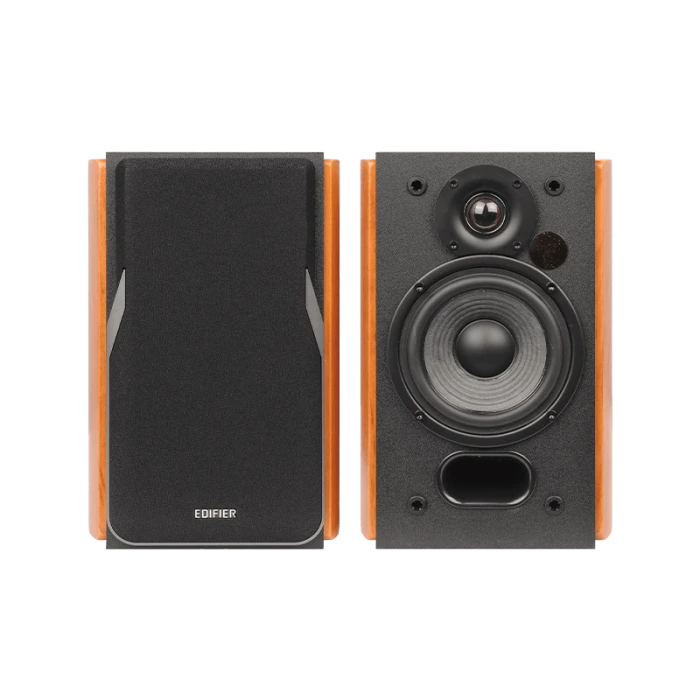 Edifier R1380DB Profesyonel Raf Tipi Aktif Bluetooth Hoparlör Bookshelf Speaker (Kahverengi)