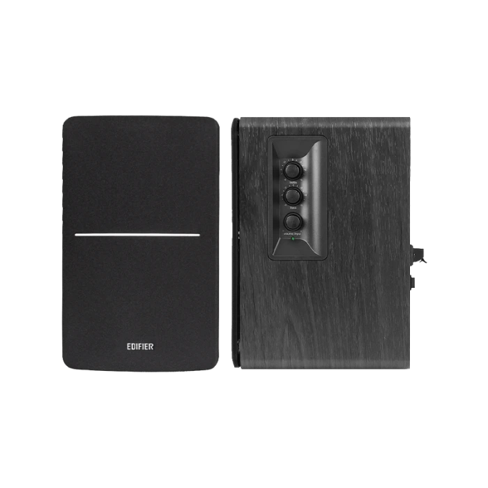 Edifier R1280DBs Subwoofer Çıkışlı Raf Tipi Aktif Hoparlör Bookshelf Speaker (Siyah)