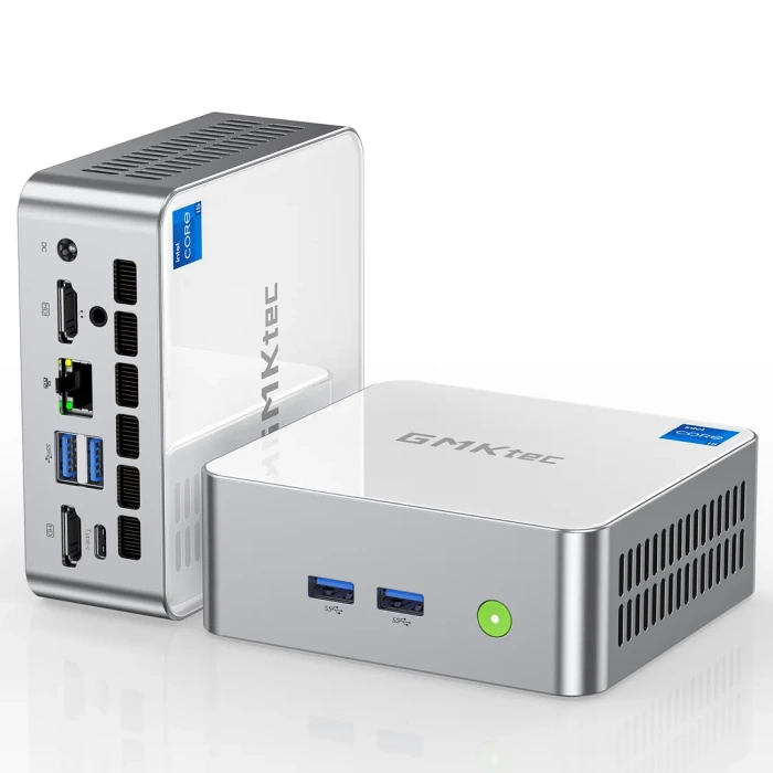 GMKtec M3 Intel i5 12450H İşlemci, 16GB DDR4 3200Mhz RAM, 512GB M.2 NVMe SSD, 2xHDMI, 4xUSB, 2.5G Win 11 PRO Mini PC