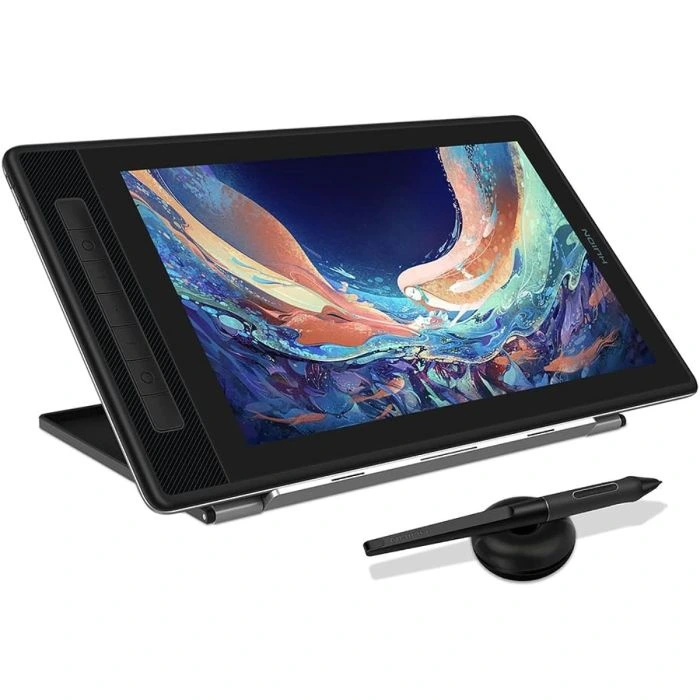 Huion Kamvas Pro 13(2.5K) IPS Panel LCD Grafik Tablet 37.35cm x 22.91cm, 8192 Kademe Basınç Hassasiyetli, 145% sRGB, 5080LPI, 2560x1600 2.5K QHD+ Çözünürlük (HUGT1302) - Stand Hediyeli!