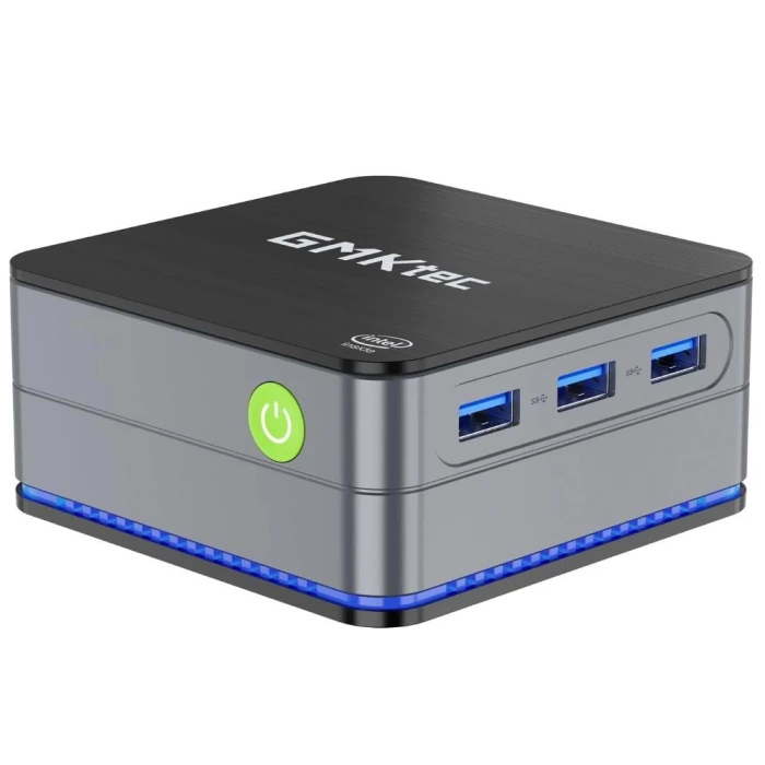 GMKtec G2 PLUS Intel N150 İşlemci, 12GB DDR5 RAM, 512GB NVMe SSD, 3xHDMI, 3xUSB, 2xEthernet Win 11 PRO Mini PC
