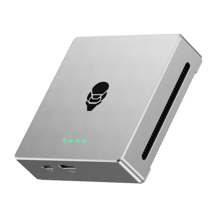 AOOSTAR TB4S-OC USB4 + Oculink 4 Yuva M.2 NVMe SSD Muhafazası - Thunderbolt 4 Destekli, 800MB/s Hız, eGPU Bağlantı İstasyonu (PEIC3.0 x 1)