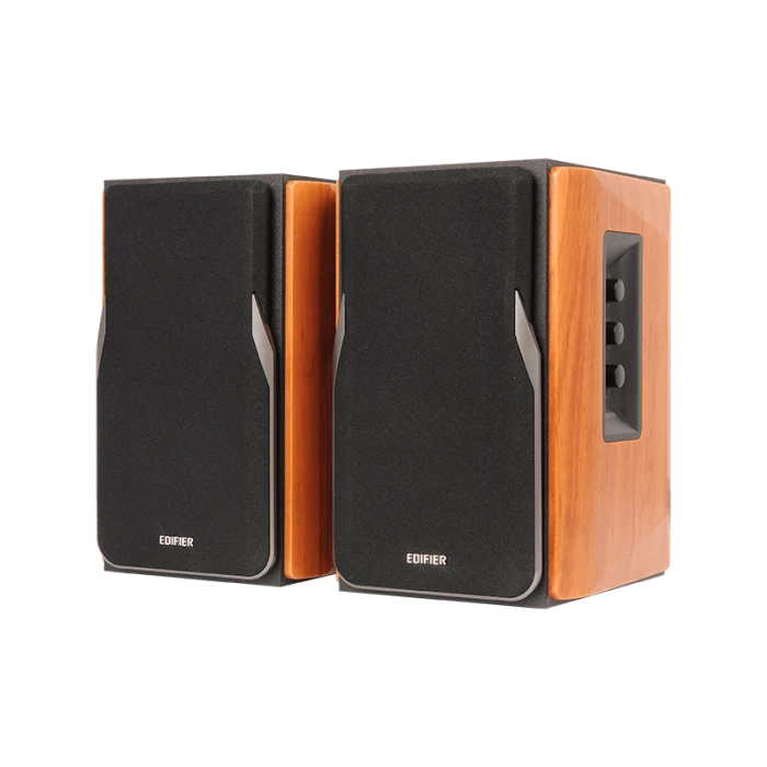 Edifier R1380DB Profesyonel Raf Tipi Aktif Bluetooth Hoparlör Bookshelf Speaker (Kahverengi)