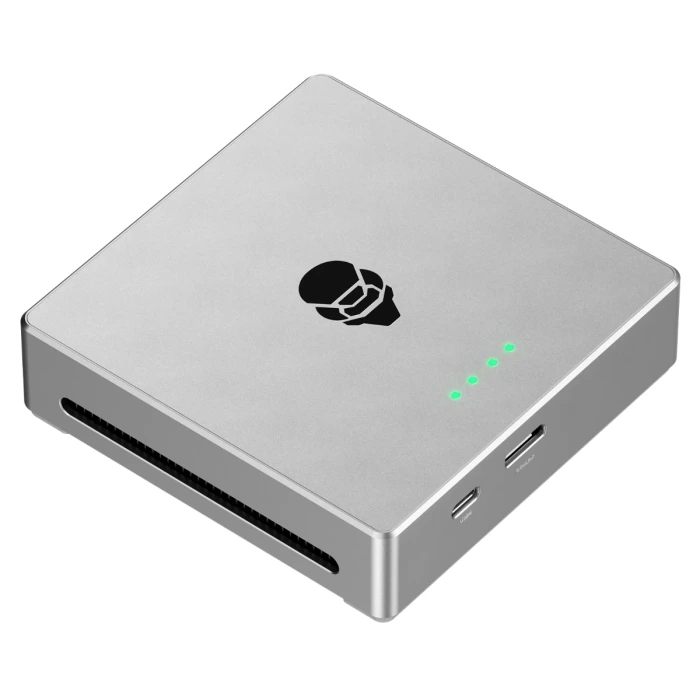 AOOSTAR TB4S-OC USB4 + Oculink 4 Yuva M.2 NVMe SSD Muhafazası - Thunderbolt 4 Destekli, 800MB/s Hız, eGPU Bağlantı İstasyonu (PEIC3.0 x 1)