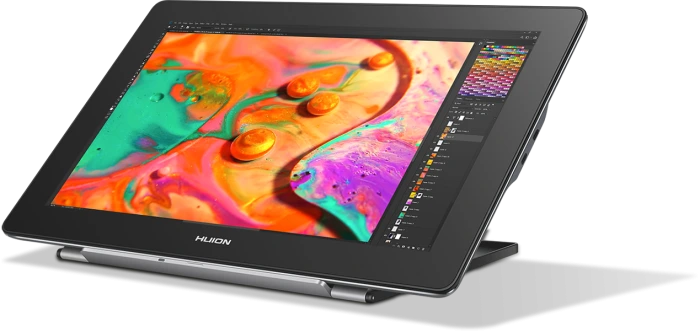 Huion Kamvas Pro 16 4K IPS Panel UHD LCD Grafik Tablet 8192 Kademe Basınç Hassasiyetli, 120% sRGB, 5080LPI Çözünürlük Grafik Tablet (Stand Hediyeli) (HUGT1561)