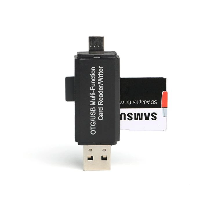 Dark 2.0 USB/Micro USB Çok Fonksiyonlu SD/TF Kart Okuyucu ve Yazıcı (DK-AC-UCR204)