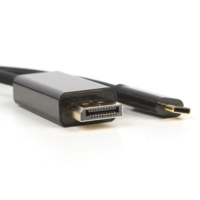 Dark 1.8 Metre USB 3.1 Type-C - Display Port 4K@60p Cep Telefonu Monitör / TV Görüntü Aktarım Kablosu (DK-CB-U31XDP)