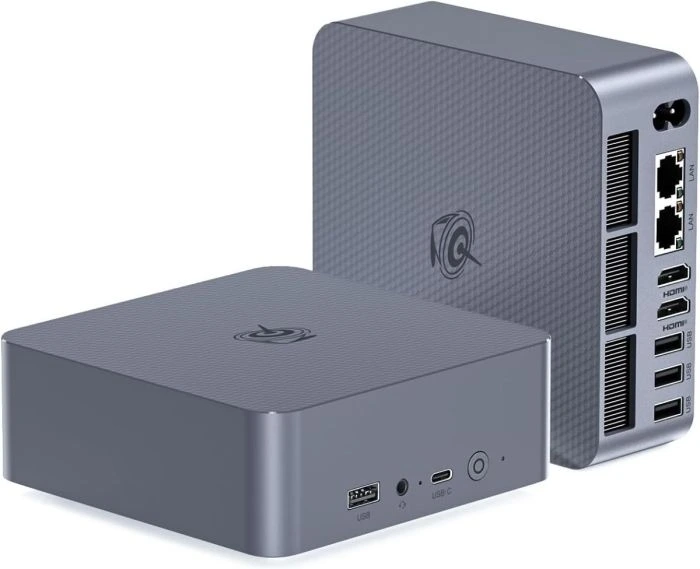 Beelink EQi12 İ3 - Intel 1220P İşlemci, 24GB DDR5 5200Mhz RAM, 500GB SSD, 2xHDMI, 2x2.5G Ethernet, Win 11 Pro Mini PC