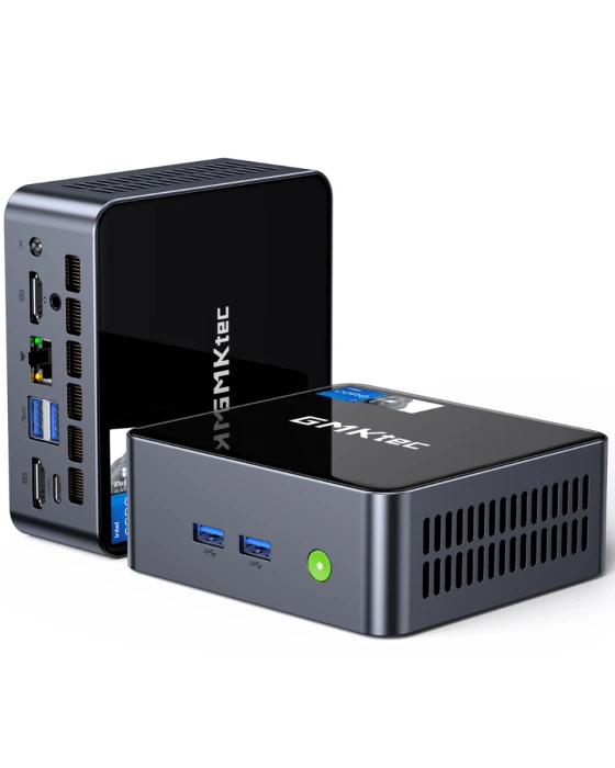GMKtec M2 Pro Intel 11. Nesil i7 1195G7, 16GB DDR4, 512GB SSD, Wi-Fi 6, BT 5.2, 1x 2.5Gbit Lan Win11 PRO Mini PC