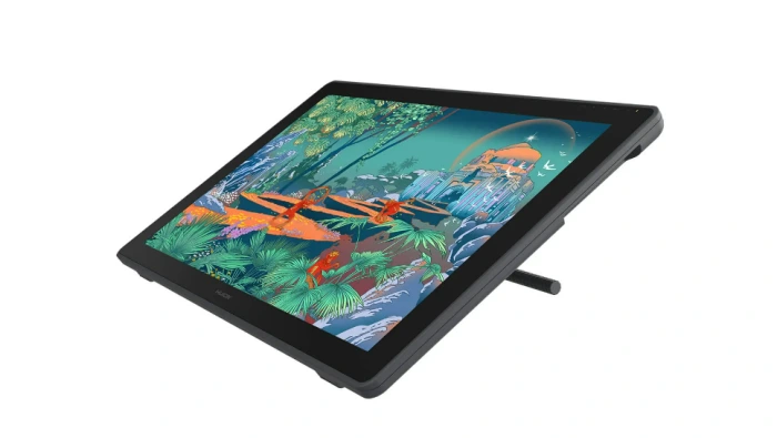Huion Kamvas 24 2.5K IPS Panel QHD 23.8" LCD Grafik Tablet 8192 Kademe Basınç Hassasiyetli, 120% sRGB, 5080LPI Çözünürlük 2560 x 1440 Grafik Tablet (HUGS2401)