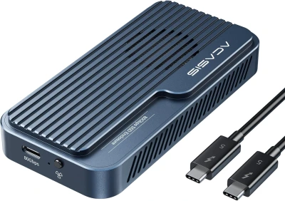Acasis 80Gbps M.2 NVMe SSD Thunderbolt 5 ve USB4 Destekli Fanlı Disk Kutusu