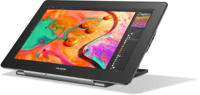 Huion Kamvas Pro 16 4K IPS Panel UHD LCD Grafik Tablet 8192 Kademe Basınç Hassasiyetli, 120% sRGB, 5080LPI Çözünürlük Grafik Tablet (Stand Hediyeli) (HUGT1561)