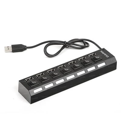 Dark Connect Master U72 7 Port On/Off Düğmeli USB Çoklayıcı (DK-AC-USB272)