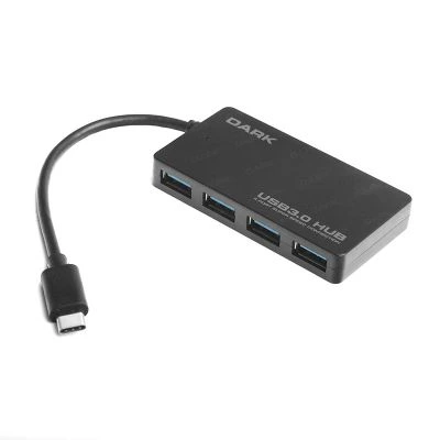 Dark Connect Master 4 Adet USB 3.1 Port USB Type-C HUB (DK-AC-USB31X4)