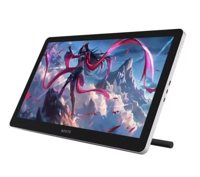 BOSTO BT-19HDT 18.5" 1920x1080 Full HD IPS Panel Dokunmatik Ekran LCD Grafik Tablet - 45.16cm x 27.78cm, 8 Adet Kısayol Tuşlu, 16384 Kademe Basınç Hassasiyetli, 150% Adobe RGB, 5080LPI Çözünürlük