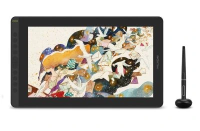 Huion Kamvas 16 IPS Panel Full HD LCD Grafik Tablet 42.35cm x 25.31cm, 8192 Kademe Basınç Hassasiyetli, 120% sRGB, 5080LPI Çözünürlük, Pilsiz Kalem (HUGS1562)