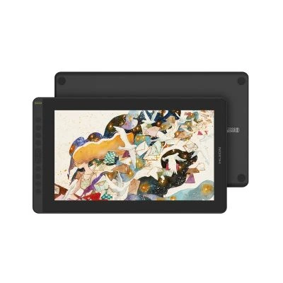 Huion Kamvas 16 IPS Panel Full HD LCD Grafik Tablet 42.35cm x 25.31cm, 8192 Kademe Basınç Hassasiyetli, 120% sRGB, 5080LPI Çözünürlük, Pilsiz Kalem (HUGS1562)