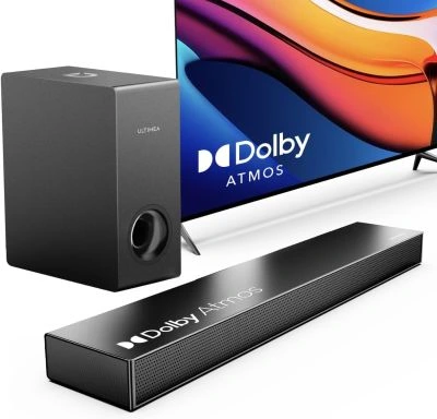 ULTIMEA Nova S50 Dolby Atmos 2.1 Kanal Soundbar Subwoofer TV Hoparlörü (U2120)