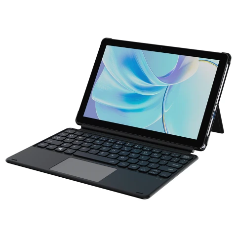 Chuwi Hi10 X1 10.1" Intel N150 İşlemci, 8GB DDR5 RAM ,256GB SSD, WiFi6+BT, Siyah 2 in 1 W11 Klavyeli Tablet