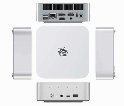 Beelink SER9 Pro - AMD Ryzen AI 9 HX370 İşlemci, 64GB DDR5 7500Mhz RAM, 2TB SSD,HDMI,DP, 2.5G LAN, Thunderbolt 4 Win 11 Pro Mini PC
