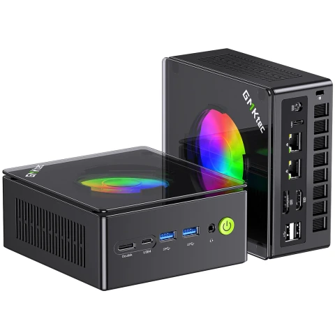 GMKtec K11 AMD Ryzen 9 8945HS İşlemci, 32GB DDR5 5600Mhz RAM, 1TB SSD, Oculink,Thunderbolt 4, 2x2.5G Win 11 PRO Mini PC