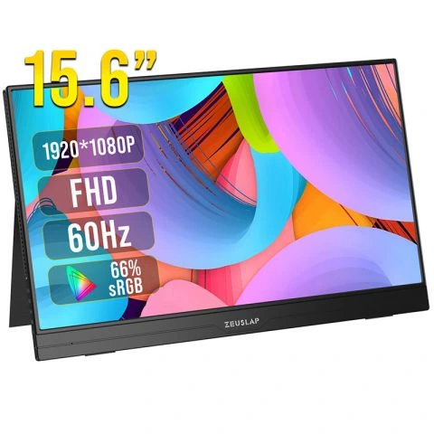 Zeuslap AP156 15.6" 1920*1080P@60 Hz FHD ADS-IPS Panel Type-C, Ultra İnce Taşınabilir Monitör (ZL-AP156)