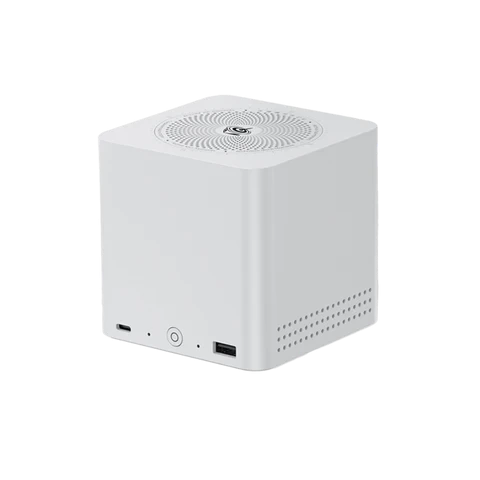 Beelink ME Mini N150 İşlemci, 12GB LPDDR5 + 64GB eMMC Ram, 2TB SSD, 2x2.5G Ethernet, Win 11 Pro 6 Yuvalı Ev Depolama NAS Mini PC - Beyaz
