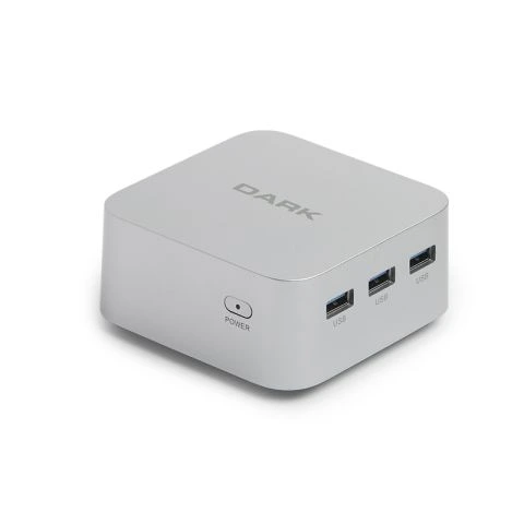 Dark MPC Intel N100 İşlemci, 8GB 4800Mhz DDR5 RAM, 256GB SSD, 3xHDMI, 2x Ethernet, WiFi5+BT, W11 Pro Mini PC (MPC-N100)