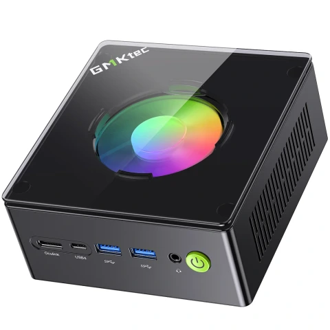GMKtec K11 AMD Ryzen 9 8945HS İşlemci, 32GB DDR5 5600Mhz RAM, 1TB SSD, Oculink,Thunderbolt 4, 2x2.5G Win 11 PRO Mini PC