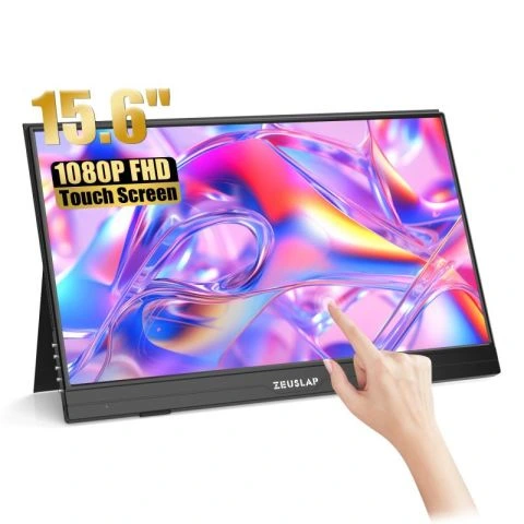Zeuslap AT156 15.6'' 1920*1080 60Hz FHD ADS-IPS Panel Type-C, Ultra İnce, Dokunmatik Taşınılabilir Monitör (ZL-AT156)