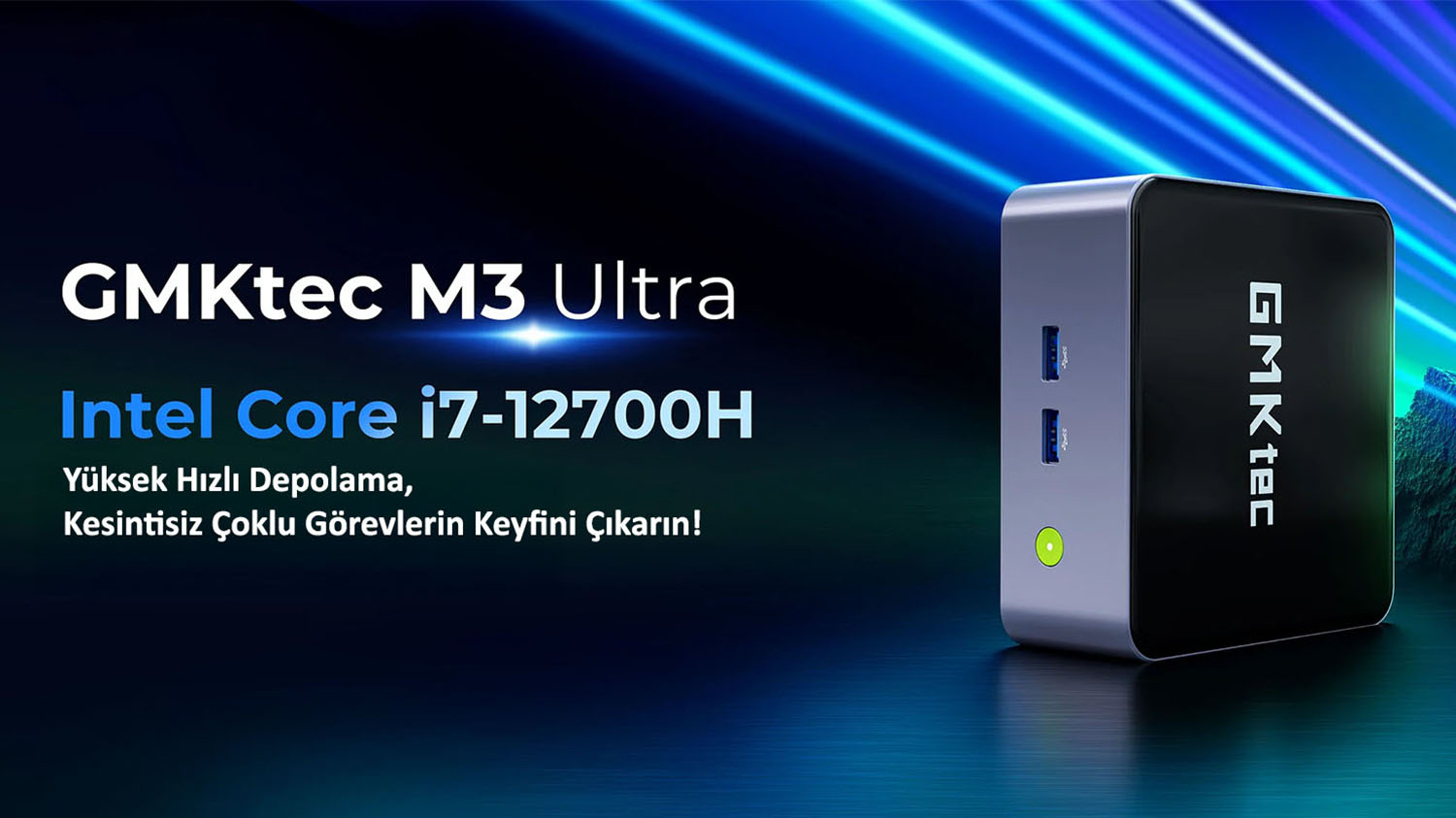 Minimal Tasarım, Maksimum Performans: GMKtec NucBox M3 Ultra Minikpc.com'da Satışta!