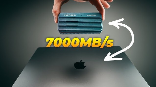 Depolamada Yeni Dönem: ACASIS Thunderbolt 5 M.2 NVMe SSD Kutusu
